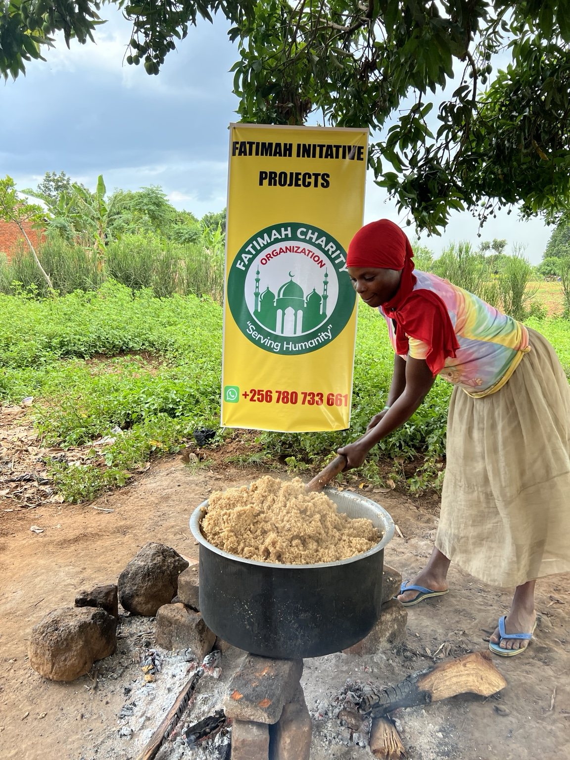 Orphan feeding and community meal support