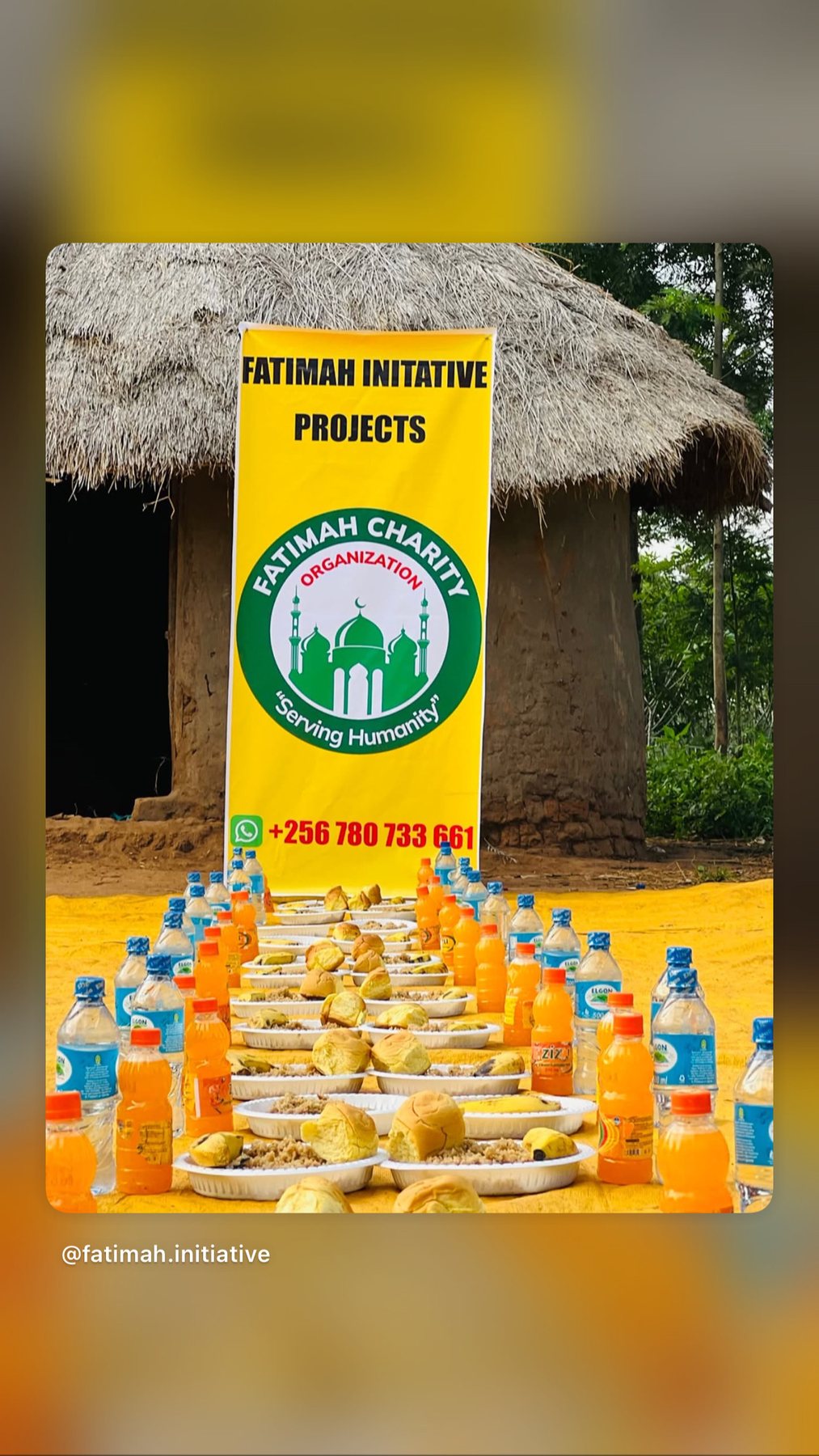 Orphan feeding and community meal support