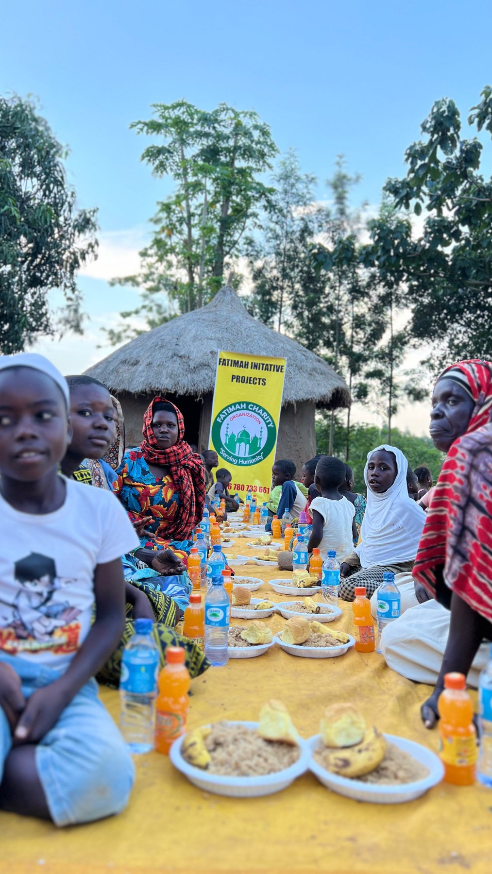Orphan feeding and community meal support