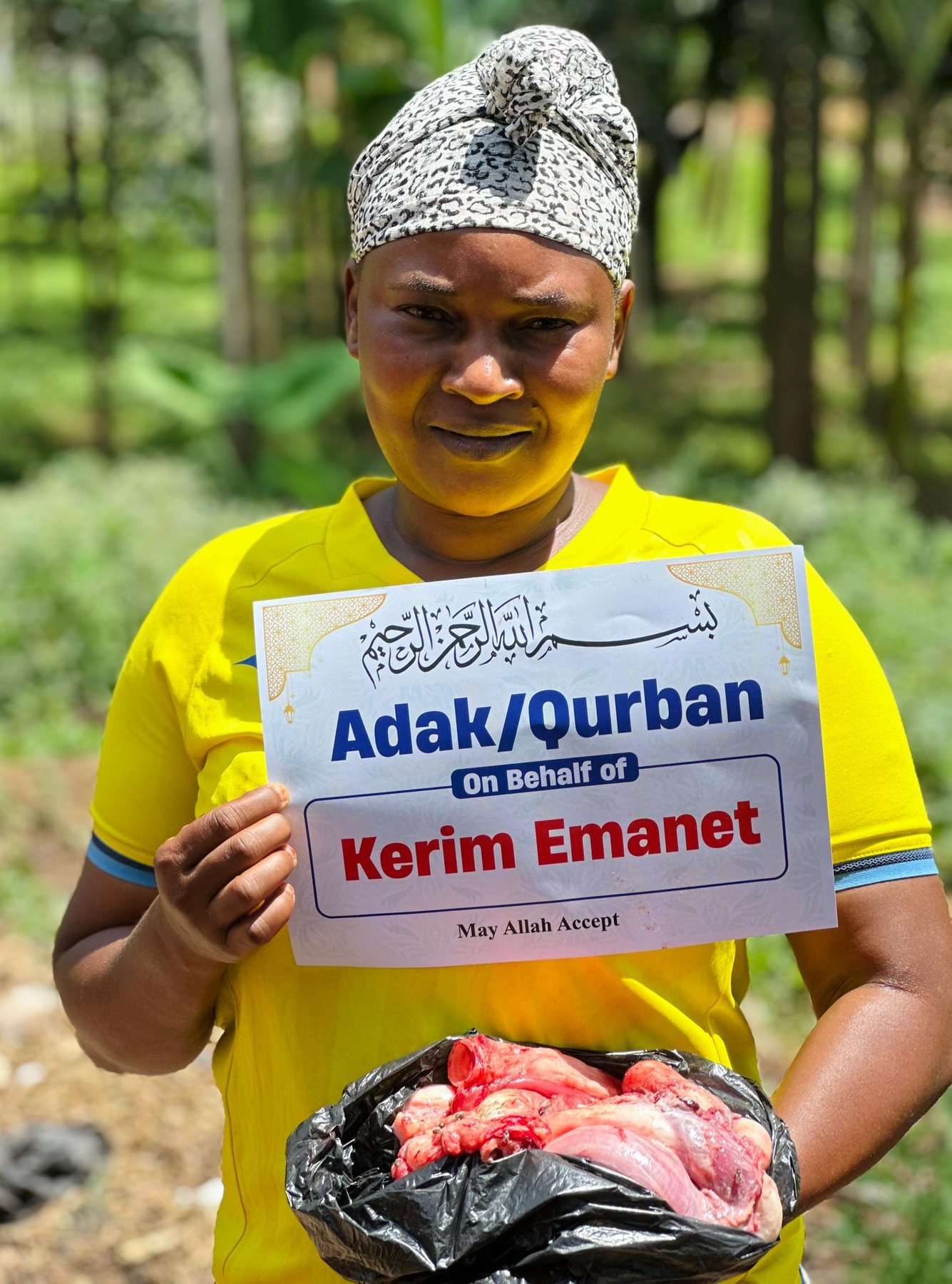 Qurban community distribution