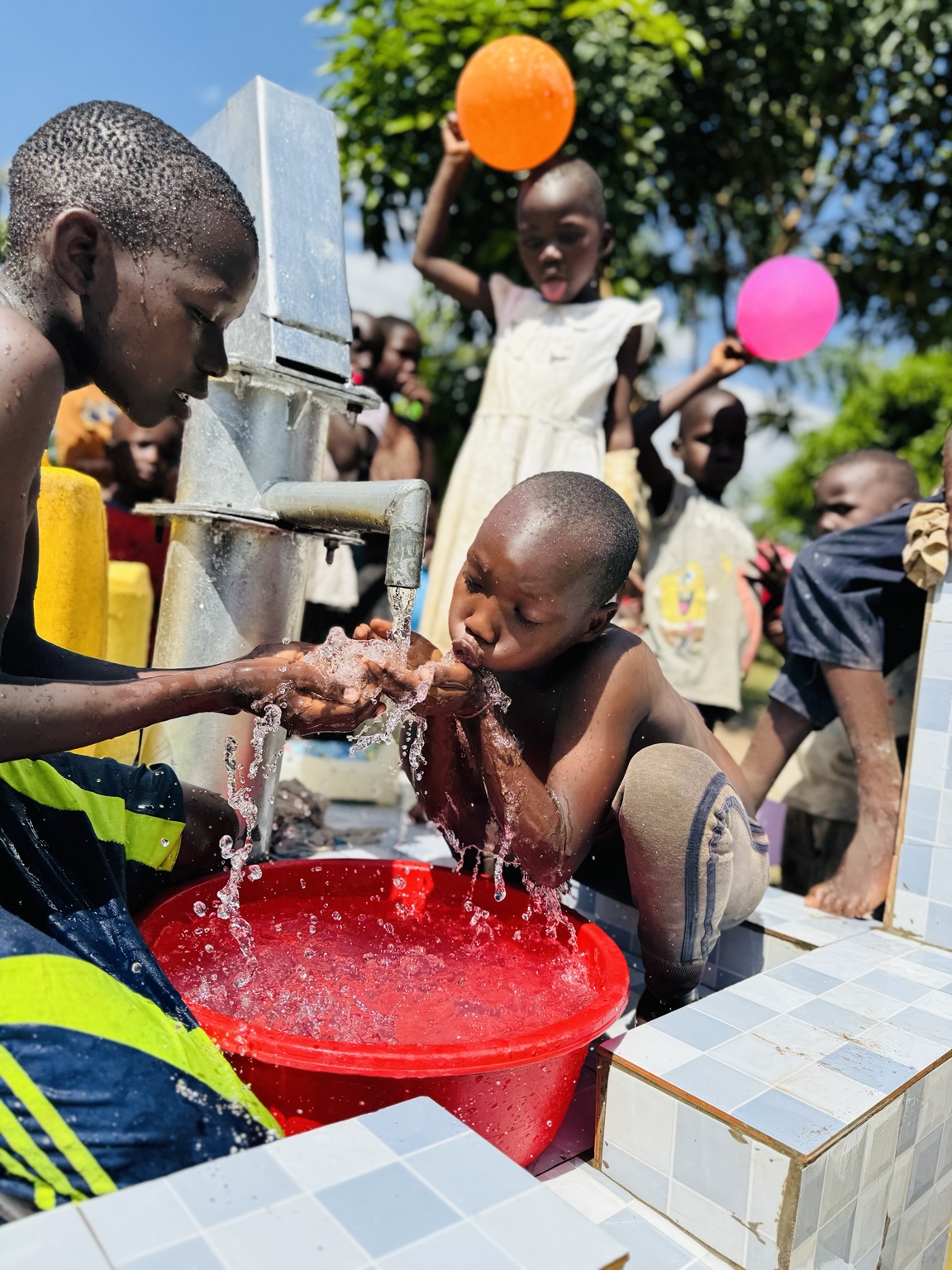 Clean water project in Budaka, Uganda